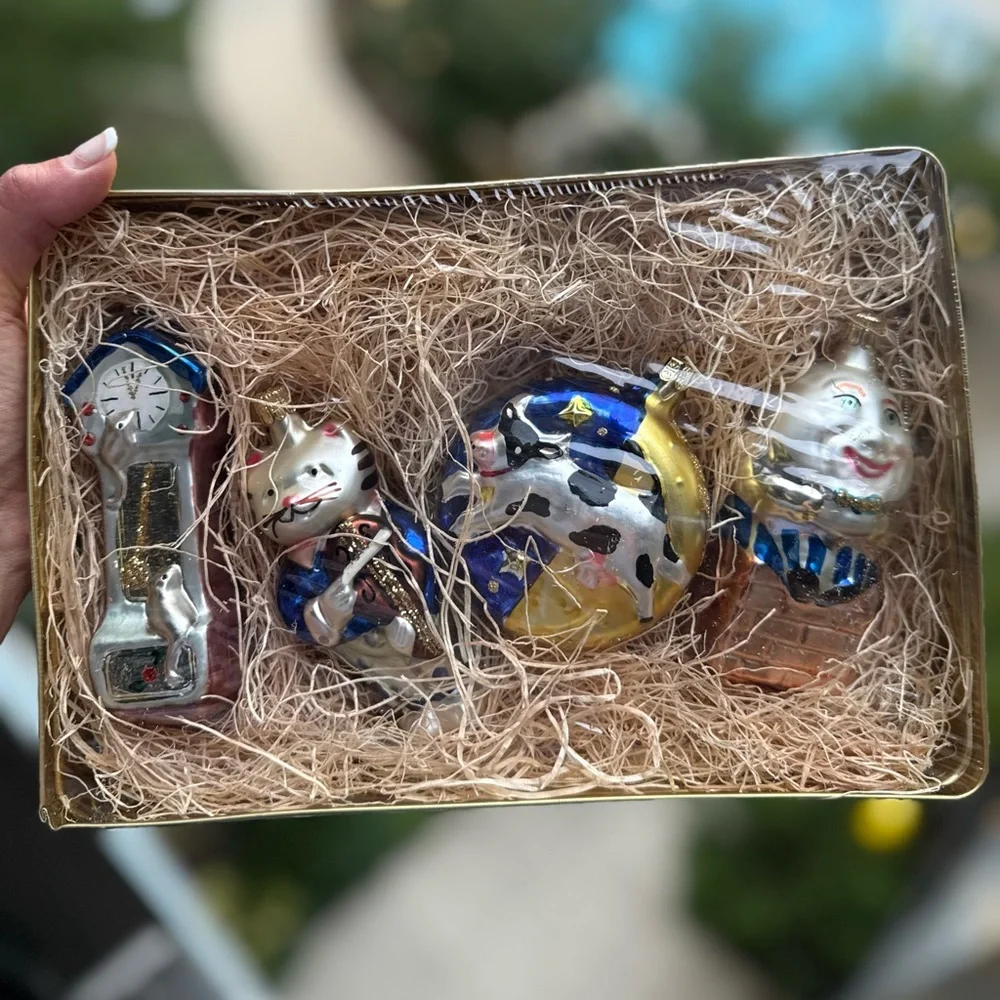 Midwest Of Cannon Falls Vintage Glassworks Childhood Tales Czech Glass Ornaments